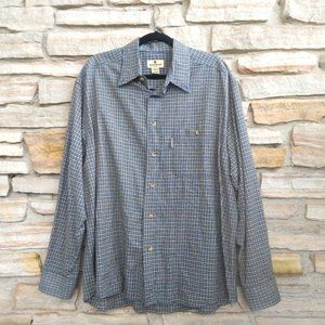 Woolrich Classic Flannel Button Down Plaid Shirt